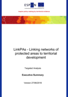ESPON LinkPAs: Linking networks of protected areas to territorial development - Executive Summary
