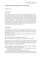 Commodity trade and development: Theory, history, future