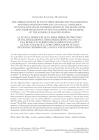 The German School in South Tirol before the Italianization and Ideologization process (1918-1922/23): A Research on Scholastic Rules and Regulations at the Marco Level and their Application on Site Following the Example of the School of Klausen/Chiusa