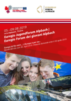 Euregio Jugendforum Alpbach: Europäische Werte und Minderheiten
