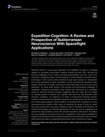 Expedition cognition: a review and prospective of subterranean neuroscience with spaceflight applications