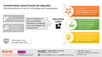 Transformative natural hazard risk education – An approach to link risk communication and sustainability education within the framework of current societal challenges