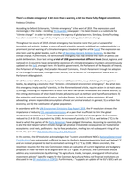 There’s a climate emergency! A bit more than a warning, a bit less than a fully-fledged commitment