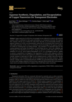 Aqueous Synthesis, Degradation, and Encapsulation of Copper Nanowires for Transparent Electrodes