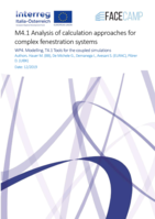 M4.1: Analysis of calculation approaches for complex fenestration systems
