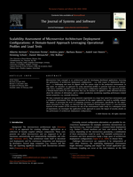 Scalability Assessment of Microservice Architecture Deployment Configurations: A Domain-based Approach Leveraging Operational Profiles and Load Tests