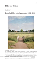 Deutsche Bilder – eine Spurensuche 2006 – 2008