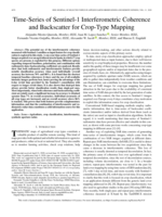 Time Series of Sentinel-1 Interferometric Coherence and Backscatter for Crop-Type Mapping