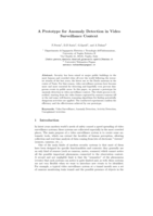 A Prototype for Anomaly Detection in Video Surveillance Context
