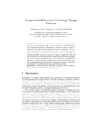 Graph-based discovery of ontology change patterns