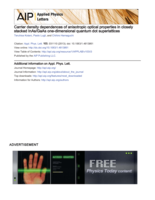 Carrier density dependences of anisotropic optical properties in closely stacked InAs/GaAs one-dimensional quantum dot superlattices