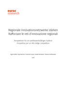 Regionale Innovationsnetzwerke stärken: Perspektiven für ein wettbewerbsfähiges Südtirol = Rafforzare le reti d'innovazione regionali: prospettive per un Alto Adige competitivo