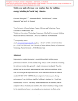 Multi-year and reference year weather data for building energy labelling in north Italy climates
