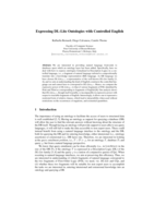 Expressing DL-Lite ontologies with Controlled English