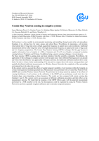 Cosmic Ray Neutron sensing in complex systems