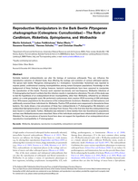 Reproductive Manipulators in the Bark Beetle Pityogenes chalcographus (Coleoptera: Curculionidae): The Role of Cardinium, Rickettsia, Spiroplasma, and Wolbachia