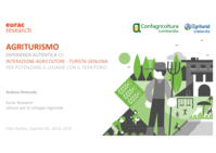 Agriturismo: esperienza autentica ed interazione agricoltore-turista genuina per potenziare il legame con il territorio