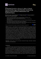 Fermented Portulaca oleracea L. Juice: A Novel Functional Beverage with Potential Ameliorating Effects on the Intestinal Inflammation and Epithelial Injury