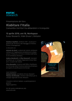 Introduzione alla presentazione del libro ´Riabitare l´Italia`
