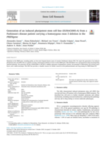 Generation of an induced pluripotent stem cell line (EURACi005-A) from a Parkinson's disease patient carrying a homozygous exon 3 deletion in the PRKN gene.