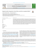 Regional Market Integration in East Africa: Local but no Regional Effects?