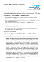Marine Ecological Footprint of Italian Mediterranean Fisheries