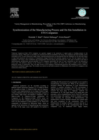 Synchronization of the Manufacturing Process and On-Site Installation in ETO Companies