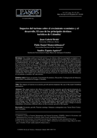 Impactos del turismo sobre el crecimiento económico y el desarrollo: El caso de los principales destinos turísticos de Colombia