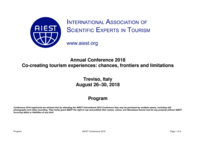 Blockchain and tourism: Disruptive change along the traditional tourism value chain?