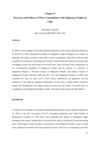 Processes and Failures of Prior Consultations with Indigenous Peoples in Chile