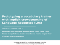 [Report on Task 4] Exploration of implicit crowdsourcing scenarios