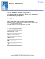 Second chamber as a site of legislative intergovernmental relations: An African federation in comparative perspective