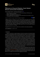 Optimism in Financial Markets: Stock Market Returns and Investor Sentiments