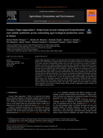 Cowpea (Vigna unguiculata L. Walp) hosts several widespread bradyrhizobial root nodule symbionts across contrasting agro-ecological production areas in Kenya