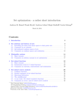 Set optimization: A rather short introduction