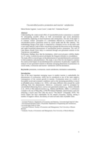 Uncontrolled positive promotion and tourists’ satisfaction