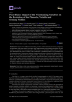 Pinot Blanc: Impact of the Winemaking Variables on the Evolution of the Phenolic, Volatile and Sensory Profiles