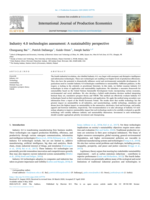 Industry 4.0 technologies assessment: A sustainability perspective