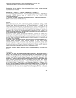 Evaluation of the stability of an articulated farm tractor using mounted implements on hillsides