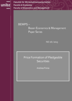 Price Formation of Pledgeable Securities