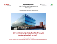 Diversifizierung als Zukunftsstrategie der Berglandwirtschaft