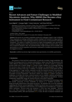 Recent Advances and Future Challenges in Modified Mycotoxin Analysis: Why HRMS Has Become a Key Instrument in Food Contaminant Research