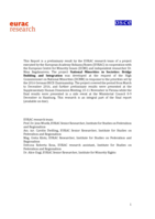Cross-Border Cooperation and its Potential for Minorities in Selected Border Regions of OSCE Member States