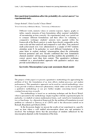 How much item formulations affect the probability of a correct answer? An experimental study