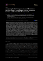 Analyzing Spatial Congruencies and Mismatches between Supply, Demand and Flow of Ecosystem Services and Sustainable Development