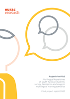RepertoirePluS - Plurilingual Repertoires of South Tyrolean students: survey, description and usage in multilingual learning scenarios. Final project report 2020