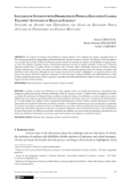 Inclusion of students with disabilities in physical education classes: Teachers’ attitudes in regular schools =  Inclusão de alunos com deficiência nas aulas de educação física: Atitudes de professores nas escolas regulares