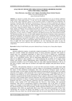 Analysis of Cryoscopic Behaviour of Diesel-Biodiesel Blends Using Industrial Freezer