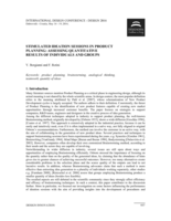Stimulated ideation sessions in Product Planning: assessing quantitative results of individuals and groups