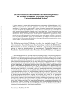 Die rätoromanischen Handschriften der Sammlung Böhmer im Berliner Bestand der Biblioteka Jagiellońska / Universitätsbibliothek Krakau